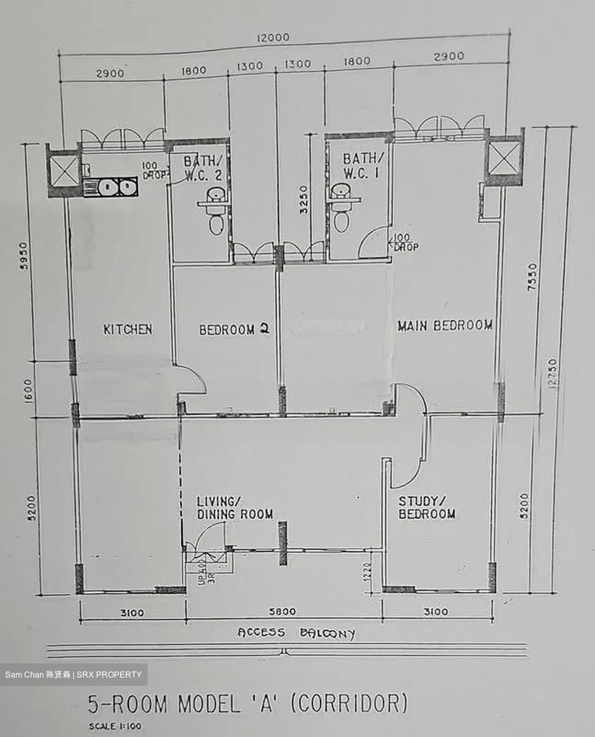 Blk 227 Yishun Street 21 (Yishun), HDB 5 Rooms #611544571